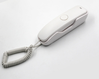 Fonction de base Téléphone portable Trimline Petit téléphone avec 2 mémoires tactiles et 10 mémoires tactiles