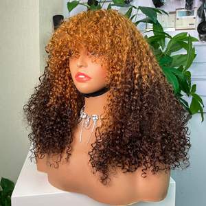 วิกผมคนแท้100% 270กรัม SDD Pixie หยิกหน้าม้าสุดๆ - Product Image 3