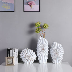 Eleganza Fine matrimonio centrotavola decorazione Vintage bianco decorazione per la casa vasi di fiori nordici - Product Image 3