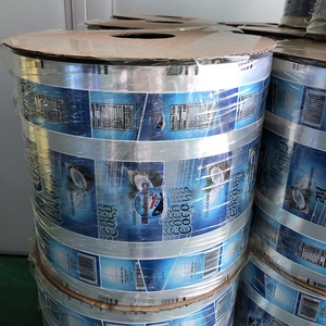 Rouleau de film plastique imprimé sur mesure pour emballage de glaçons, film de laminage PET/PE pour sachets d'eau, emballage automatique - Product Image 2