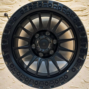 Nouvelles jantes tout-terrain 4x4 en alliage d'aluminium noir haute performance à déport profond 16x8.5-20x9 ET0 6X139.7 pour / - Product Image 2