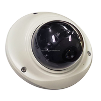 Caméra IP dôme mini audio infrarouge IR LED vision nocturne H.265 2MP IPC POE pour intérieur/extérieur, vente chaude