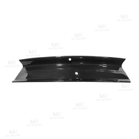 Panneau de coffre arrière en fibre de carbone véritable pour Ford Mustang GT Coupé 2015-2019, plaque de protection de coffre arrière, accessoires de voiture