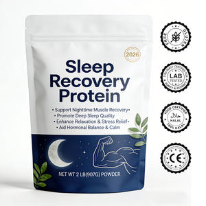 Servicio de Diseño de Etiqueta Personalizada OEM para Proteína de Caseína en Polvo, Certificada GMP, HALAL, Vegana, Kosher, Antioxidante, para la Recuperación del Sueño en Adultos - Product Image 3