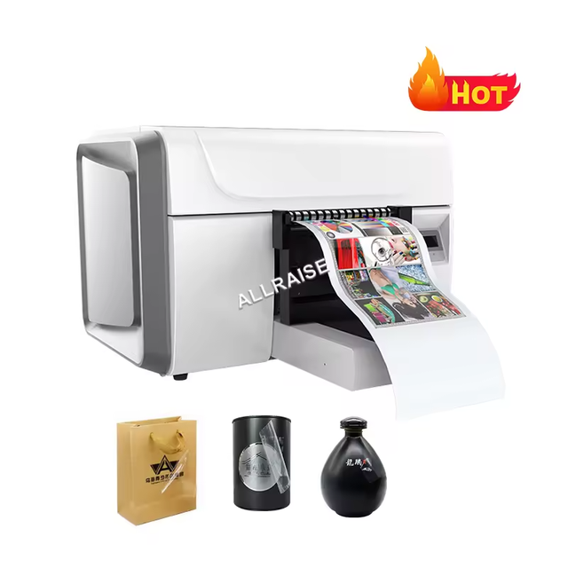 Customized Gifts Small Size Photo Printing Device UV Dtf Cup Printer A3 Size Digital Inkjet Flatbed Printing Machine