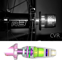 Moyeu de vélo DFS avec système à cliquet, ultraléger, pour vélo de route, 6 roulements, moyeu de VTT Boost, pour frein à disque et V-brake, compatible HG MS XDR