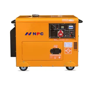 NPC portatile fonopie 50hz trifase 8kw generatore di corrente 8kva monofase 60hz generatore di corrente diesel prezzo