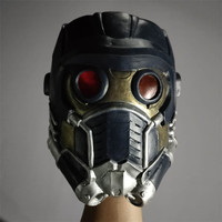 Máscara de Superhéroe Black Series Casco Electrónico de Star-Lord para Cosplay Disfraz de Halloween Equipo de Guardianes de la Galaxia