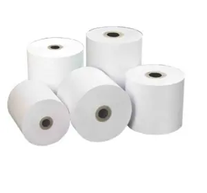 Venta directa de fábrica precio barato núcleo de tubo pequeño 57mm * 30mm rollo de papel térmico de caja registradora