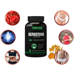 คุณภาพสูง 97% Berberine ไฮโดรคลอไรด์ hcl แคปซูล 1000 มก. ข้อตกลงอาหารเสริม Berberine
