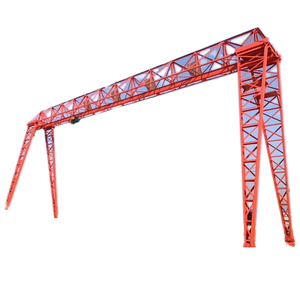 رافعة جسرية كهربائية صناعية للمساحات المفتوحة لمناولة البضائع بسعة 5 و10 أطنان مع محرك وصندوق تروس ومكونات PLC - Product Image 5