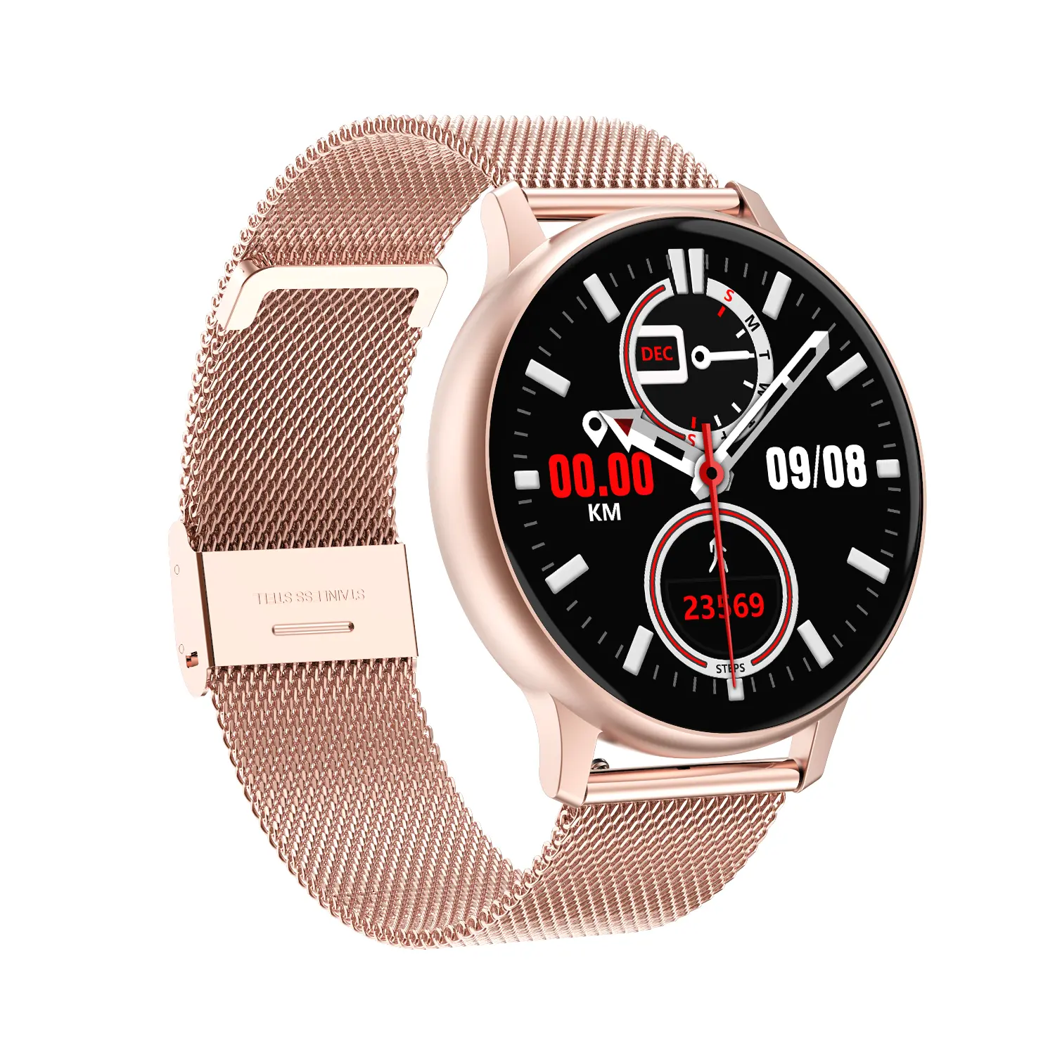 Smartwatch DT88 Pro ECG 심박수 모니터 남성 여성 럭셔리 손목 시계 스포츠 팔찌