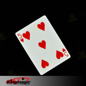 Tarjeta Mágica Semi-Dibujada, Tarjeta Genéticamente Modificada, Vista Trasera del Emperador, Tarjeta con Marca de Cabeza Grande, Accesorios de Magia para Juegos de Cartas - Product Image 2