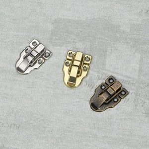 Ancient-style Durable Mini <b>Bag</b> Buckle Luggage Lock <b>Accessories</b> Made of Iron Sheet with Square Lock Plates for <b>Bags</b> Toolboxes DIY - Product Image 4