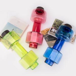 Bouteille <span class=keywords><strong>d</strong></span>'<span class=keywords><strong>eau</strong></span> en forme <span class=keywords><strong>d</strong></span>'haltère de 550 ml, <span class=keywords><strong>prix</strong></span> <span class=keywords><strong>d</strong></span>'usine, petit volume, fitness, yoga, salle de sport - Product Image 3