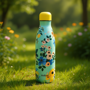 Bouteille isotherme multicolore en acier inoxydable ExcelsaThermal Design 0,5 L - Product Image 3