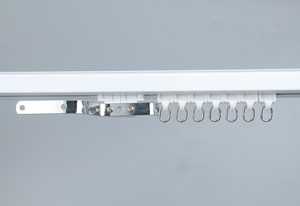 Chất Lượng Cao Duy Nhất Nhôm Rèm Theo Dõi Thiết Kế Hiện Đại Đường Sắt Cho Trần Và Tường Rèm Phụ Kiện - Product Image 3