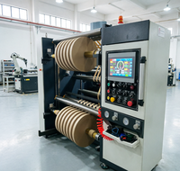Machine de découpe de papier thermique intelligente 600 m/min avec déchargement automatique pour rouleaux de papier de traceur