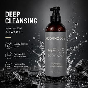 Gel Douche Liquide Biodégradable Anti-Démangeaisons et Anti-Acariens pour Hommes Marque Blanche - Product Image 3