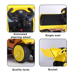 <span class=keywords><strong>Mini</strong></span> camion jouet pour enfants à quatre roues classique électrique alimenté par des batteries rechargeables 2025 - Product Image 3