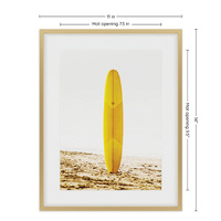Cadre photo en aluminium avec verre trempé Cadre photo en métal Cadre photo 50x70
