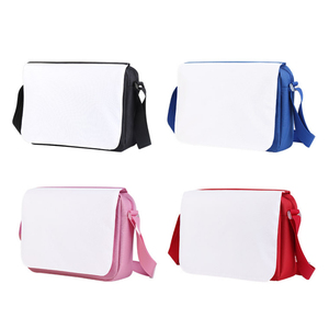 Personalized DIY Logo Crossbody Bag Adjustable Strap Sublimation Blank Printable Messenger Shoulder Bag Promotional Backpack