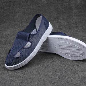 Zapatos <span class=keywords><strong>de</strong></span> Trabajo para <span class=keywords><strong>Hombre</strong></span>, <span class=keywords><strong>de</strong></span> Malla Transpirable, Antiestáticos, con Suela Suave <span class=keywords><strong>de</strong></span> PU, Antipolvo, para Cuarto Limpio, Tipo Mariposa, ESD - Product Image 4