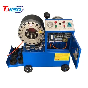 DX68 with quick change tool 1/4-2" hydraulic hose crimping machine
