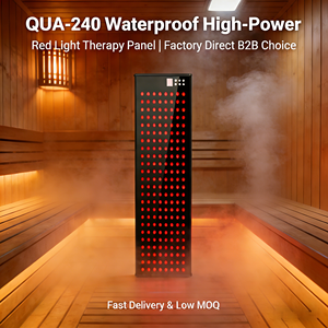 Panneau de luminothérapie rouge étanche IP65 pour sauna, 630nm 660nm 810nm 830nm 850nm 940nm 1060nm, pour sauna et usage domestique - Product Image 4