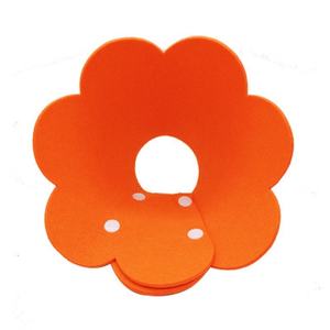 Elizabeth Collar ajustable para mascotas Tamaño pequeño Anti-Lamiendo Shame Headgear Cintas Patrón de animales Luces Recuperación postoperatoria - Product Image 3