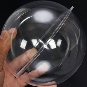 Boules en plastique transparent et ajouré, taille personnalisée, 100 pièces - Product Image 5