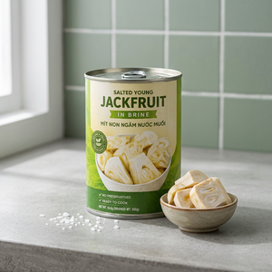 Meilleur choix de jaca verte jeune en conserve, idéale pour les tacos végétaliens, les burgers, les currys, pratique pour la cuisson, prêt à l'emploi, exportation mondiale - Product Image 1
