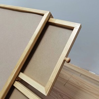 Table de puzzle pliable en bois de haute qualité, portable, 1500 pièces, surface en feutre antidérapante, avec 4 tiroirs