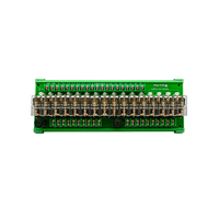 Module de relais électromagnétique à 16 canaux, appareil à sortie normale, protection contre les fusibles, installation de rail DIN, 16a, 250vac/30vdc, a
