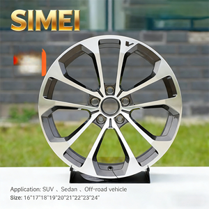 โรงงานผลิต SIMEI ขายส่งล้อแม็กซ์รุ่น <span class=keywords><strong>Y</strong></span> ขนาด 21 นิ้ว สีดำ สำหรับรถยนต์ ขอบ 5x112 ผลิตจากอลูมิเนียมฟอร์จ ได้รับมาตรฐาน TUV/JWL/DOT - Product Image 1