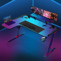 Nuevo diseño en forma de L escritorio esquina ordenador portátil mesa de estudio Escritorio de juegos mesa de juegos