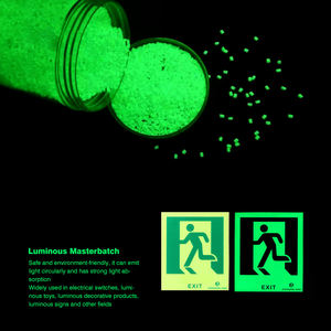 Broyal-Pastillas Masterbatch luminosas de Color personalizado, lote Masterbatch que brilla en la oscuridad para productos decorativos - Product Image 5