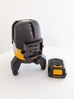 Niveau laser croisé à nivellement automatique vert OEM 5 lignes, auto-nivelant à pendule, batterie Li-ion rechargeable 12V