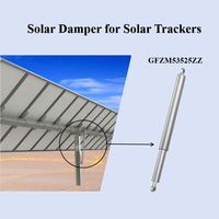 Amortisseur solaire GFZM53525ZZ à haute efficacité, anticorrosion, certifié ISO9001, montage horizontal, amortisseur de suivi solaire