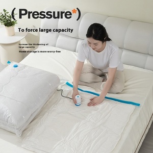 Grands sacs de rangement sous vide Jumbo Clothing Cube de <span class=keywords><strong>voyage</strong></span>, 20 pièces, <span class=keywords><strong>Carrefour</strong></span> Space Saver, <span class=keywords><strong>avec</strong></span> pompe à main - Product Image 4