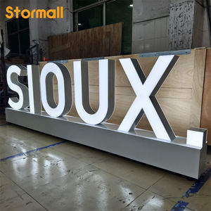 علامة أعلى القناة المكتبية ، علامة طاولة قائمة مجانية ، عرض شعار المنضدة الإعلانية - Product Image 1