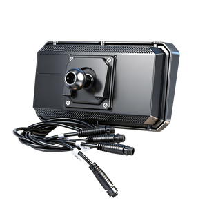 REAKO <span class=keywords><strong>6</strong></span> Zoll Motorrad PND Player MP5 Wireless Carplay Android Auto Mirror link EQ Sprach steuerung GPS mit Reifendruck Plus DVR - Product Image 3