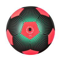 Nouveau design de ballon de football de plage gonflable en néoprène souple avec logo personnalisé, promotion de football de plage