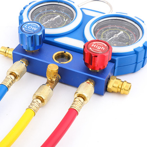 Kit de manomètres pour réfrigérant R134a, jauge à double pression pour la recharge de la climatisation automobile - Product Image 2