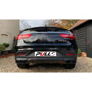 กันชนรถสำหรับ BENZ GLE Coupe W292 <span class=keywords><strong>S</strong></span>-<span class=keywords><strong>line</strong></span> 2016-2019เพื่อ GLE63รุ่น <span class=keywords><strong>AMG</strong></span> ประกอบด้วยกระจังหน้ากระจังหน้าท่อกระจายด้านหลัง - Product Image 6