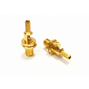 موصل M5 UNF مطلي بالذهب L5 Microdot 10-32 مقبس أنثى تجعيد مستقيم RG174 RG316 WDFR100 لـ توي - Product Image 2