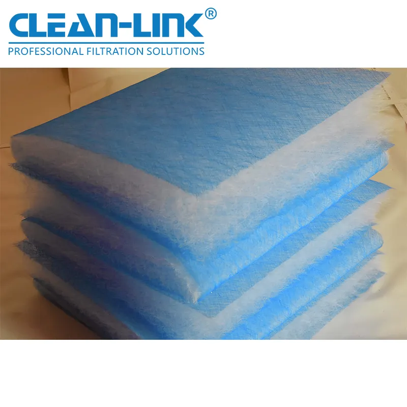 Clean-Link fiberglass filter media air filter rolls paint spray booth filter