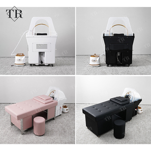 Turri Salon tête thérapie shampooing évier Salon de beauté meubles lavage des cheveux évier bols ensemble <span class=keywords><strong>lavabo</strong></span> pour salon de coiffure coiffure - Product Image 6