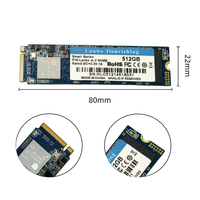 NVMe M.2 2280 Fabricant d'origine SSD pour ordinateur portable et de bureau 128 Go 256 Go 512 Go 1 To 2 To Capacités disponibles