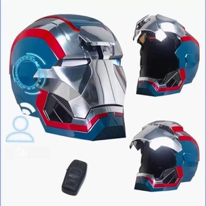 Máscara de <span class=keywords><strong>Casco</strong></span> de Máquina de Combate con Apertura y Cierre Automáticos, Control por Voz y Táctil, Juguete Coleccionable para Adultos - Product Image 5